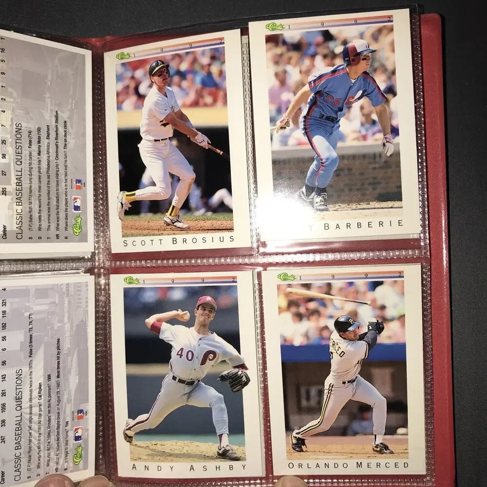 1992 CLASSIC/MAJOR LEAGUE 53 CARDS,Griffey Jr. Frank Thomas Nolan Ryan See Pic’s